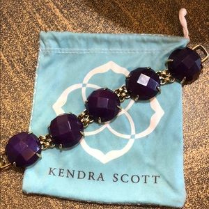 Kendra Scott Cassie Bracelet in purple
